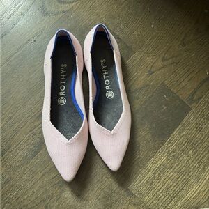 Rothy's The Point Petal Pink Women's Flats